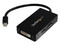Adaptador StarTech de Video Mini DisplayPort a DVI, HDMI y DisplayPort 1.2.