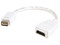 Adaptador StarTech de Mini DVI (M) a HDMI (H). Color Blanco.