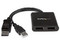 Splitter Divisor de Video StarTech, de DisplayPort (M) a 2 puertos DisplayPort (H)