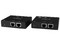 Extensor HDMI por Cable CAT6 con Concentrador USB de 4 Puertos, 50m, 1080p.