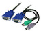 Cable KVM Ultra Delgado 3-en-1 VGA-PS/2 Macho a VGA Macho, 1.8 m.