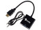 Cable Convertidor Stylos de HDMI 2.0 Macho a VGA Hembra, incluye cable 3.5mm (M-M).
