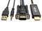 Cable adaptador de video Tripp Lite P116-006-HDMI-A de VGA + Audio a HDMI (Macho) con energía USB de 1.83m.