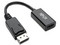 Adaptador de Vídeo TRIPP LITE DisplayPort a HDMI 2.0, 4K, Color Negro.