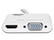 Adaptador Convertidor Todo en Uno Keyspan Mini DisplayPort 1.2 a VGA / HDMI, Compatible con Thunderbolt 1