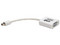 Adaptador Tripplite Mini-DisplayPort Macho a VGA Hembra.