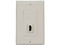 Tapa de Pared TrippLite HDMI (Hembra) de 1 salida. Color Blanco.