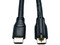 Cable de video HDMI (M-M) con Ethernet y conector de bloqueo de 1.83m. Color Negro