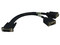 Cable TrippLite Divisor en Y de DMS-59 a VGA Doble Hembra de 30.48 cm