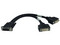 Cable TrippLite Divisor en Y de DMS-59 a DVI Doble Hembra de 30.48 cm