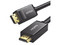 Cable DisplayPort 1.2 A HDMI Macho 5m, Resolución 4K 30Hz, Soporte 3D, Transmisión Unidireccional, Con Botón De Liberación, Cobre 28AWG, Blindado, Chip Avanzado.