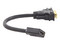 Convertidor UGREEN DVI macho a HDMI hembra de 22cm Bidireccional, 1080P a 60Hz, Color Negro.