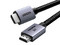 Cable de Video UGREEN 25910, HDMI a HDMI (M-M), 2m, Niquelado, Color Negro.
