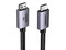 Cable de Video UGREEN 25911, HDMI a HDMI (M-M), Nylon Trenzado, 3m, Color Negro.