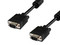 Cable de video XCase ACCCABLE60 VGA (M-M), Longitud de 1.8m. Color Negro.