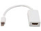 Adaptador Xcase de Mini DisplayPort a HDMI. Color Blanco.