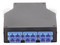 Módulo distribuidor de Fibra Óptica de 6 acopladores Linkedpro, Duplex SC/UPC monomodo.