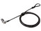 Cable de Seguridad Kensignton Slim K60604WW con Candado de combinación de 4 dígitos para Laptop, 1.8m. Color negro.