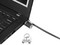 Candado de Seguridad Lenovo NanoSaver con Llave, 1.5m. Color Negro.