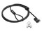 Candado de Seguridad Lenovo NanoSaver con Llave, 1.5m. Color Negro.