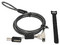 Candado de Seguridad Manhattan 44059 con Llave para Laptops, 1.5m. Color Gris.