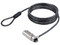 Cable de Seguridad Delgado StarTech SSTDC4D-LAPTOP-LOCK, 2 m y Cerradura con Combinación. Colores Negro y Plata.