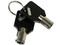 Cable de Seguridad TechZone con candado de llave (2.1 m).