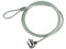 Cable de Seguridad TechZone con candado de llave (2.1 m).