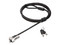 Cable de Seguridad TechZone NANO LOCK  Compatible con MAC y PC, 1.8m, Color Negro.