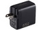 Cargador de pared ADATA Charger U CHARGERU-0653-QCPDBK de 65W con 2 puertos USB tipo C PD 3.0 y 1 puerto USB tipo A QC 3.0. Color Negro.