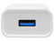 Cargador de pared BRobotix 6001349 de carga rápida con cable Lightning de 1m. Color Blanco.
