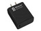 Cargador de pared BRobotix 6006627 de 20W con USB tipo C. Color Negro.