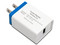 Cargador de pared BRobotix 9633-32 de 5V 2.1A con 1 puerto USB incluye cable USB tipo C de 1m. Color Azul.