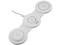 Base de carga inalámbrica Ghostek GHONRGST01 3 en 1 Qi de 15W para teléfono reloj y AirPods.