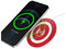 Base de carga inalámbrica HyperGear 15411 Qi de 15W compatible con Android e iOS. Color Rojo.