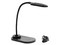 Cargador inalámbrico Perfect Choice Daylight PC-241058 de 15W con lámpara LED. Color Negro.