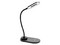 Cargador inalámbrico Perfect Choice Daylight PC-241058 de 15W con lámpara LED. Color Negro.