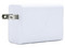 Cargador de pared Samsung Trio 14041003026 de 65W con 2 puertos USB tipo C y 1 puerto USB tipo A. Color Blanco.