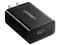 Cargador de pared UGREEN 60495 de 18W con USB tipo A y carga rápida. Color Negro.