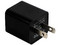 Cargador de pared Vorago AU-106-BK con 2 puertos USB. Color Negro.