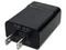 Cargador de pared Vorago AU-302BK de carga rápida con USB. Color Negro.