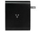 Cargador de pared Vorago AU-600 de 100W con 2 puertos USB tipo A 3.0 3 puertos USB tipo C 3.0 y carga rápida. Color Negro.
