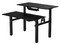 Escritorio Gamer Acteck Ergo Desk V2, Ergonómico Doble, Control inteligente, hasta 80 kg, Color Negro.