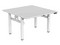 Escritorio Gamer Acteck Ergo Desk V2, Ergonómico Doble, Control inteligente, hasta 80 kg, Color Blanco.