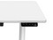 Escritorio Ergonómico Actek ERGO DESK 1 ED717, Altura Ajustable, Soporta Hasta 80Kg, Color Blanco.