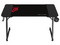 Escritorio Gamer Balam Rush Olympus Spot MRX4000, Estructura Z, Soporta hasta 100kg, Porta vasos, Color Negro.