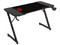Escritorio Gamer Balam Rush Olympus Spot MRX4000, Estructura Z, Soporta hasta 100kg, Porta vasos, Color Negro.