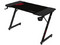 Escritorio Gamer Balam Rush Olympus Spot MRX4000, Estructura Z, Soporta hasta 100kg, Porta vasos, Color Negro.