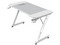 Escritorio Gamer Balam Rush Olympus Spot MRX4000, Estructura Z, Soporta hasta 100kg, Porta vasos, Color Blanco.