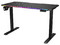 Escritorio Gamer Cougar E-ARES 120, Iluminación RGB, Altura Ajustable, Soporta hasta 80kg. Color Negro.